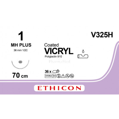 VICRYL 1 Coated V325H MH Plus 70cm - 36fils