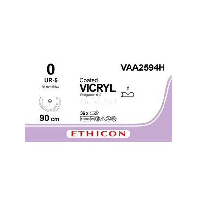 VICRYL 0 VAA2594H UR-5 90cm..........(36fils)