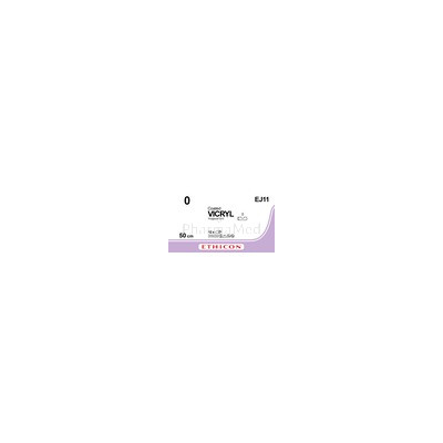 VICRYL USP0 EJ11 Braided 50cm Violet - 36fils