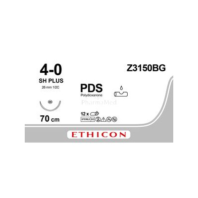 ETICON PDS 4/0 Z3150BG SH1/2 70cm M1.5 (12pc)