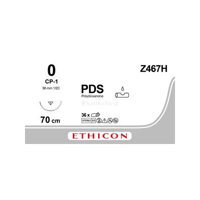 ETICON PDS II 0 CP-1 violetZ467H 70cm ..(36f)