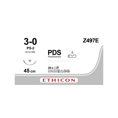 ETICON PDS II 3/0 Z497E Incolore - 24fils