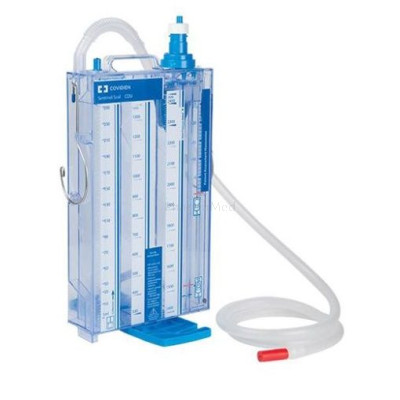 Unité de drainage thoracique Sentinel Seal, aspiration sèche, prête pour l'autotransfusion - 1pc